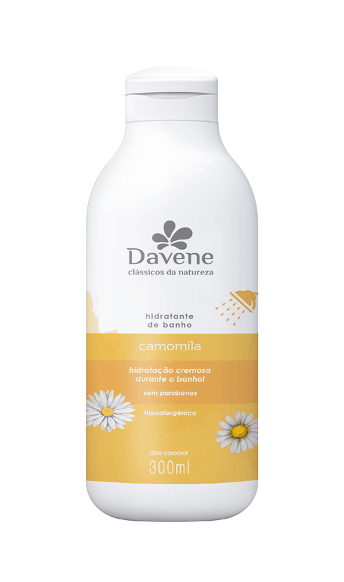 Hidratante de Banho Davene Camomila 300ml