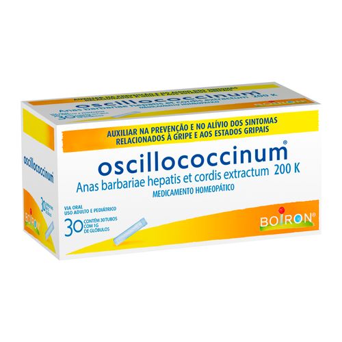 Oscillococcinum 200k com 30 Tubos