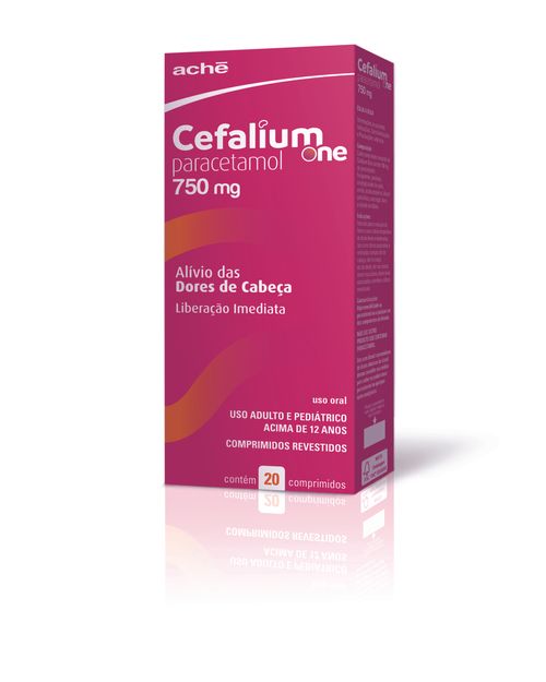 Cefalium One 750mg com 20 Comprimidos