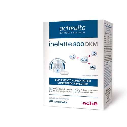 Inelatte 800 DKM com 30 Comprimidos