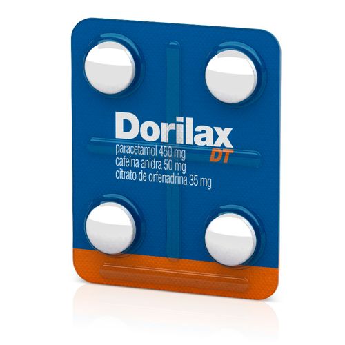 Dorilax DT com 4 Comprimidos