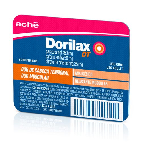 Dorilax DT com 4 Comprimidos