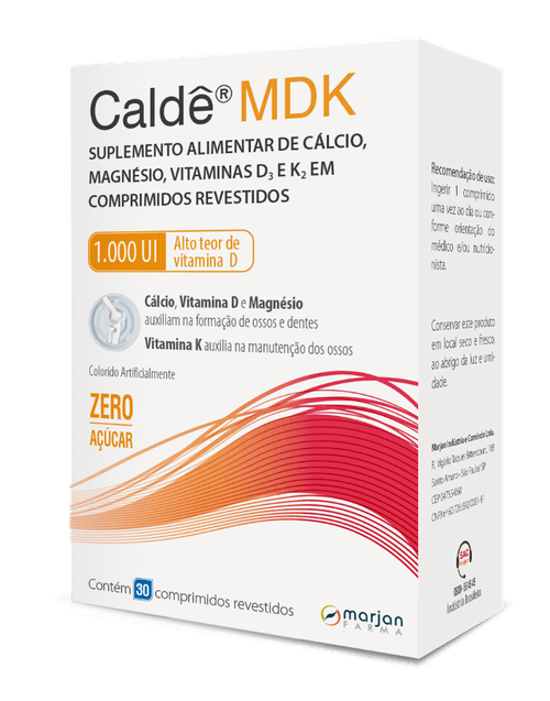 Caldê MDK 1.000 UI com 30 Comprimidos