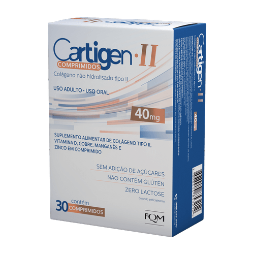 Cartigen II com 30 Comprimidos
