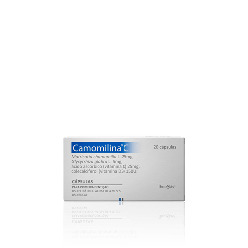 Camomilina C com 20 Cápsulas