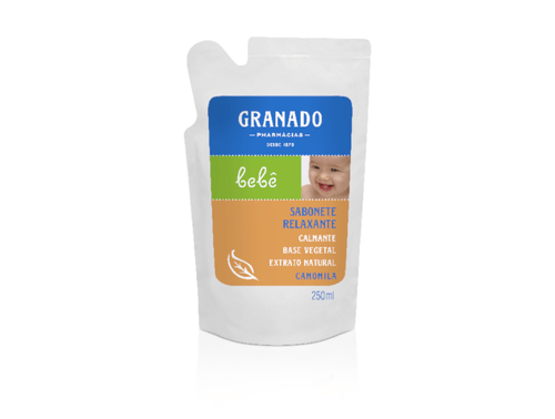 Sabonete Líquido Granado Bebê Camomila Refil 250ml