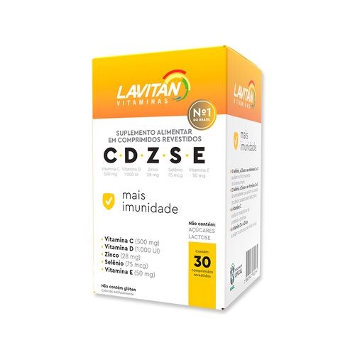 Lavitan Mais Imunidade com 30 Comprimidos