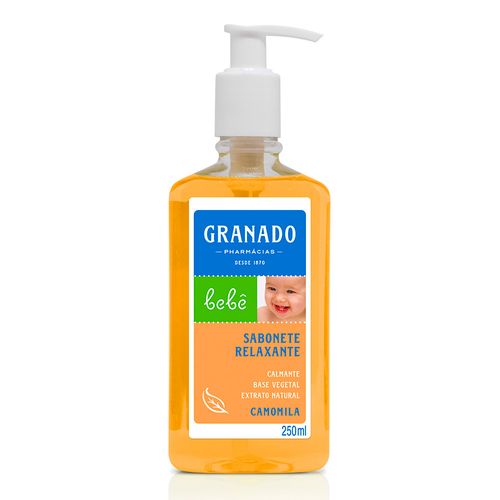 Sabonete Líquido Granado Bebê Glicerina Camomila 250ml