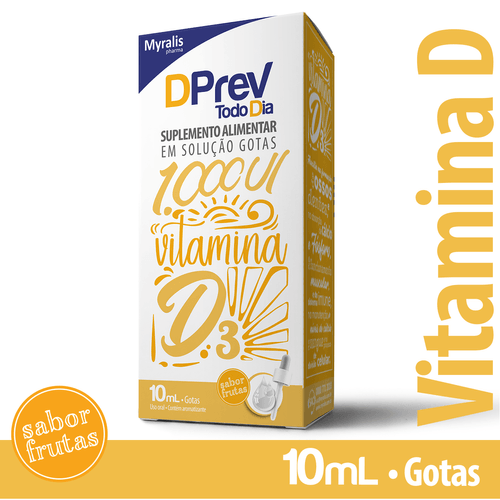 Dprev Todo Dia 1.000 UI Gotas 10ml