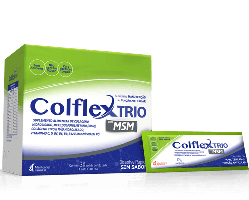 Colflex Trio com 30 Sachês