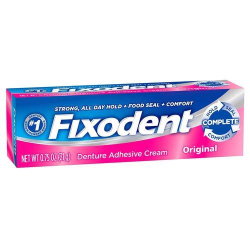 Creme Adesivo para Dentadura Fixodent Original 21g