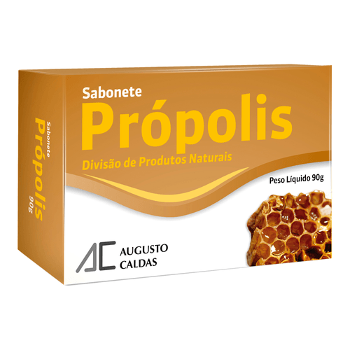 Sabonete Barra Augusto Caldas Própolis Augusto 90g