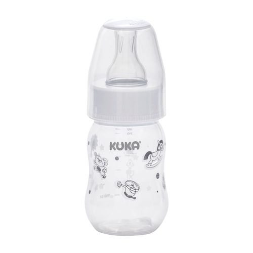 Mamadeira Kuka Natural Color Bico Universal Branca 70ml Ref: 1503