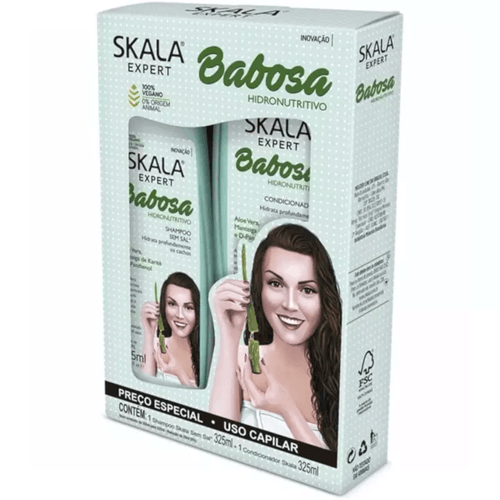 Kit Shampoo + Condicionador Skala Expert Babosa 325ml
