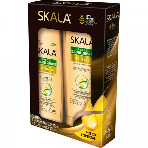 Kit Shampoo + Condicionador Skala Jaborandi 325ml