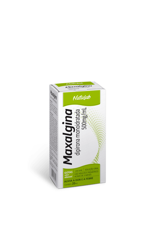 Maxalgina 500mg Gotas 20ml Natulab