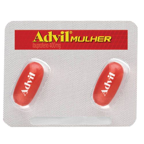 Advil Mulher 400mg com 2 Cápsulas