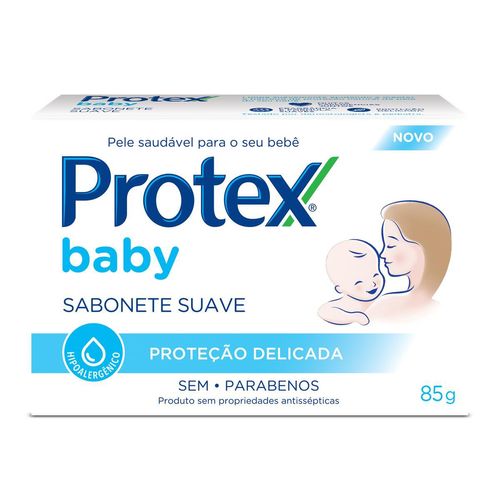 Sabonete Barra Protex Baby Proteção Delicada 85g