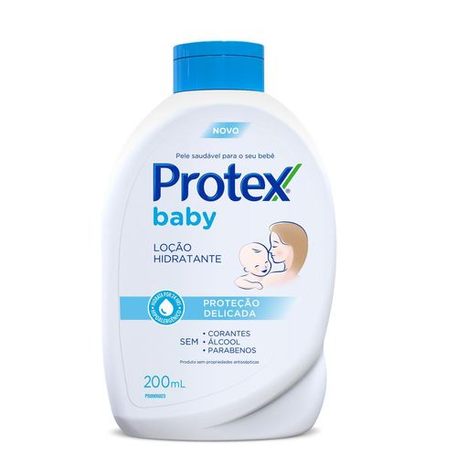 Loção Hidratante Protex Baby Proteção e Cuidado 200ml