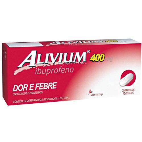 Alivium 400mg com 10 Comprimidos