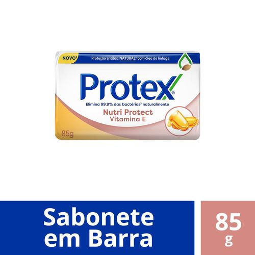 Sabonete Barra Protex Nutri Protect Vitamina E 85g