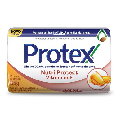 Sabonete Barra Protex Nutri Protect Vitamina E 85g