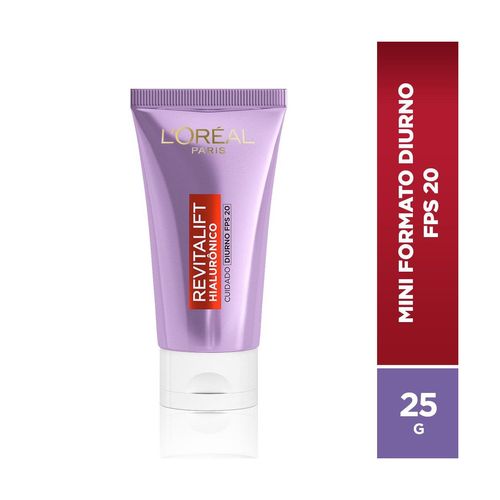 Creme Anti-Idade L'oréal Revitalift Hialurônico Cuidado Diurno FPS20 25g