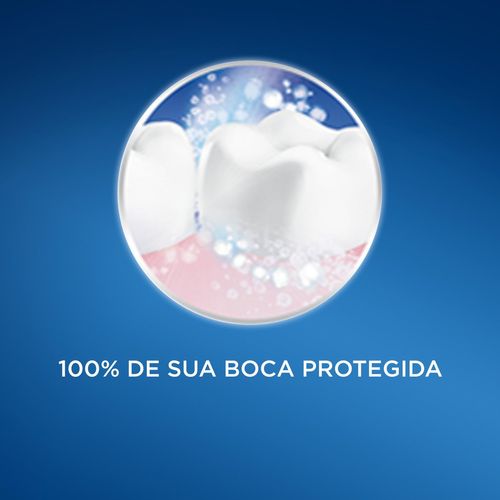 Creme Dental Oral-B 100% com Flúor Menta Refrescante 70g