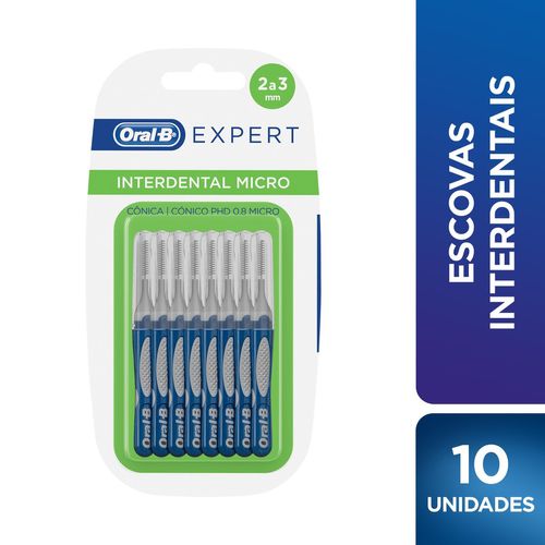 Escovas Interdentais Oral-B Expert Interdental Micro com 10 unidades